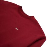 6PM Crewneck Wine Red
