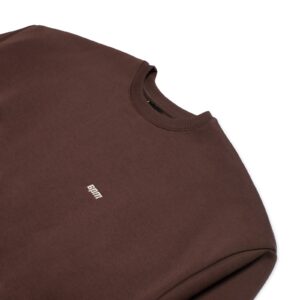 6PM Crewneck Chocolate Brown