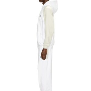6PM 2-Tone Hoodie White