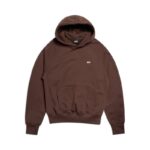 6pm Hoodie Chocolate Brown