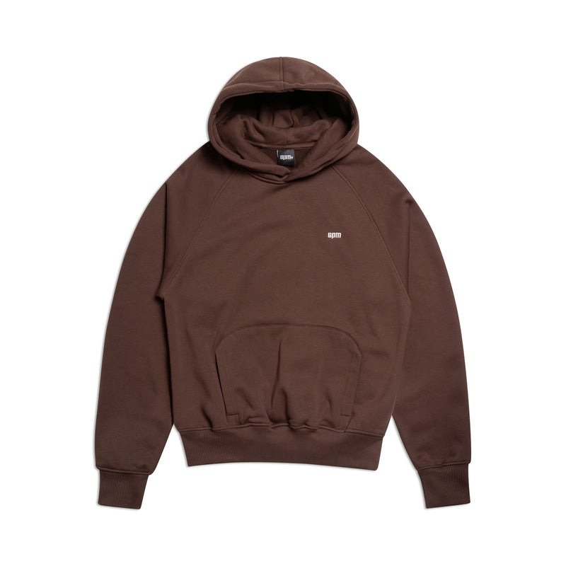 6pm Hoodie Chocolate Brown 6pm Hoodie Chocolate Brown