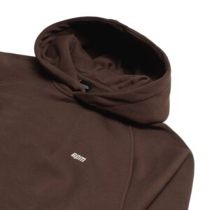 6pm Hoodie Chocolate Brown