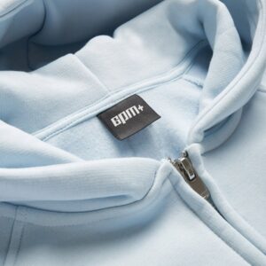 6PM Season Zip Hoodie Ice Blue