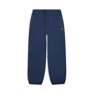 6PM Hooded Roadman Tracksuit Navy Blue with Matching Sweatpants – Premium Streetwear Set