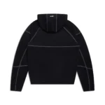 6PM Hooded Roadman Tracksuit Black with Matching Sweatpants – Premium Streetwear Set