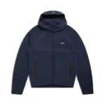 6PM Hooded Roadman Tracksuit Navy Blue with Matching Sweatpants – Premium Streetwear Set