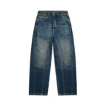 6PM Washed Blue Jeans – Classic Premium German Streetwear Denim