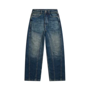 6PM Washed Blue Jeans – Classic Premium German Streetwear Denim