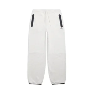 6PM Hooded Roadman Tracksuit Off White with Matching Sweatpants – Premium Streetwear Set