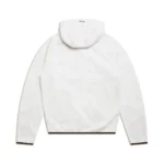 6PM Hooded Roadman Tracksuit Off White with Matching Sweatpants – Premium Streetwear Set